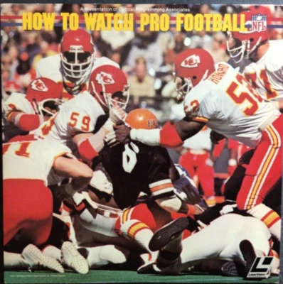 HOW TO WATCH PRO FOOTBALL - NFL Films - LASERDISC - NRMT!! - Image 1 of 4