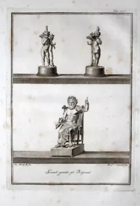 Neapel Harpokrates Horus-Kindgott Schweigen Alexandria Ägypten Jupiter Adler Rom - Bild 1 von 1