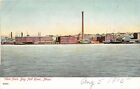 Fall River Massachusetts 1905 Postcard View From The Bay