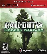 Call of Duty 4: Modern Warfare -- Greatest Hits (Sony PlayStation 3, 2010)