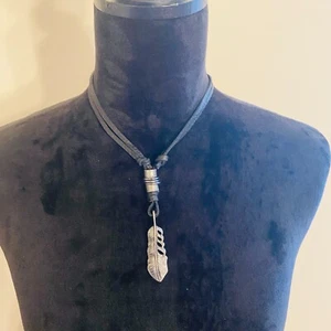 Urban Necklace for Men By Paparazzi Accessories "That QUILL Be The Day" - Picture 1 of 4