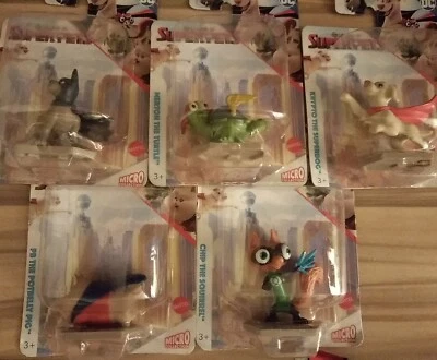 DC Comics Super Pets League 5 Figure Set WB Mattel Micro Collection Krypto Ace - Image 1 of 4