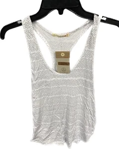 Alternative Damen grau/schwarz gepunkteter Streifen Zinnia Tank Top Größe Medium B116 - Bild 1 von 2