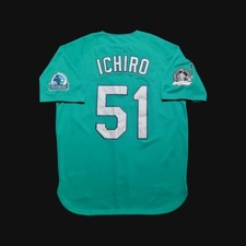 Ichiro Suzuki Jersey Seattle Mariners 2007 Throwback Stitched NEW XL 2XL SALE!