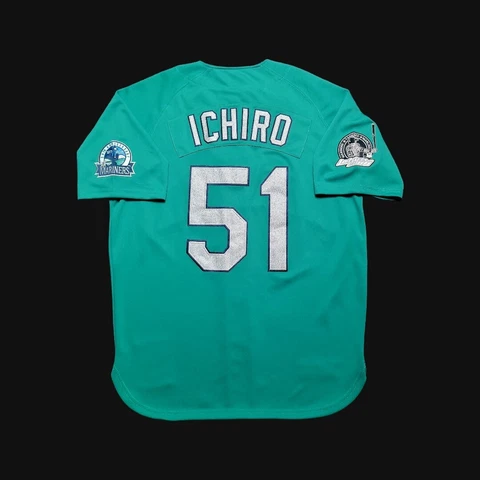 Ichiro Suzuki Jersey Seattle Mariners 2007 Throwback Stitched NEW Birthday 🎁 Cover