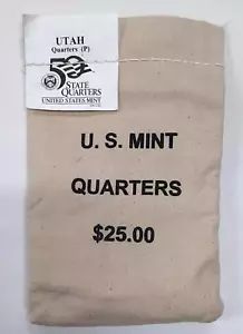 2007 P - Utah State Quarter Original Mint Sewn Bag- Unopened Box QR4 - Picture 1 of 2