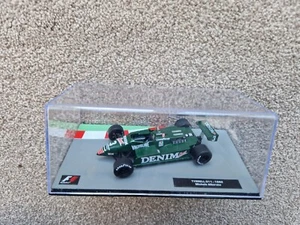 1/43 TYRRELL 011 MICHELE ALBORETO 1982 F1 RACING CAR -FORMULA 1 MODEL COLLECTION - Picture 1 of 2