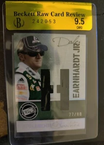 2010 Press Pass Eclipse Swatches DALE EARNHARDT JR. /88 Tire BRCR 9.5 GEM MINT - Picture 1 of 5