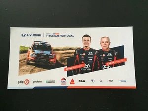 CP POSTCARD CARTOLINA HYUNDAI I20 MAGALAHAES RALLYE SERRAS DE FAFE 2020 RALLY - Picture 1 of 1