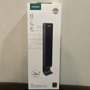 UGREEN X-Kit Laptop Stand 5in1 with Docking Station USB-C Hub HDMI TF/SD Card - Picture 1 of 7