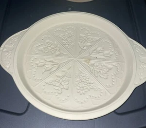 Vintage Cookie Mold Flowers & Lace Shortbread ABC Distribution Stone wear - Picture 1 of 7