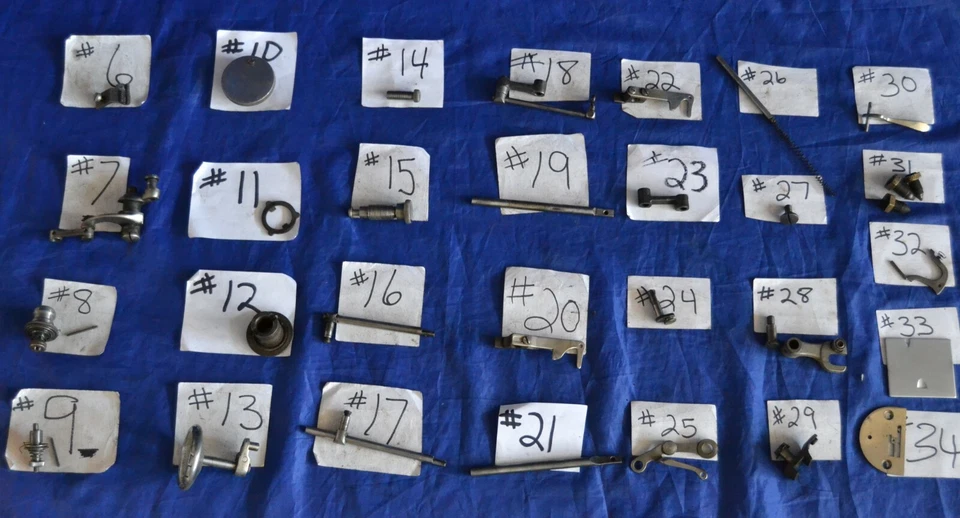 SINGER 99 SEWING MACHINE ORIGINAL USED VINTAGE GOOD CONDITION & NEW PARTS - Image 1 of 1