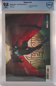 Venom #34 CBCS 9.8 Ryan Stegman Variant - Picture 1 of 2