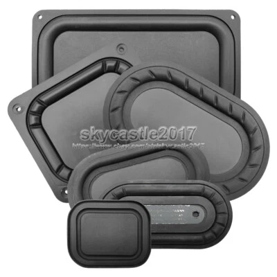 2pcs Speaker Passive Radiator Auxiliary Bass Woofer Rubber Vibration Plate #2 - Image 1 of 4