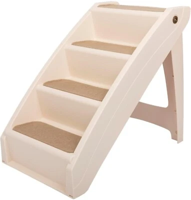 Escaleras para mascotas peldaños rampa escalera plegable peso ligero cachorro PASO comodidad duradera fácil Foto 1 de 4