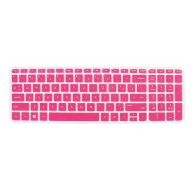 Protector de teclado antipolvo cubierta de película fucsia para computadora portátil HP Pavilion 15 Foto 1 de 4