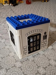 Lego Duplo - Hinged Police Station Wall With Door & Window Parts Lot - Picture 1 of 6
