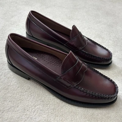 Mocasines GH Bass Weejuns Logan Penny para Hombres Zapatos de Cuero 13D Sin Cordones Foto 1 de 4