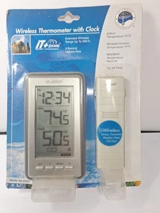 La Crosse Technology Wireless Digital Thermometer Indoor Outdoor Weather Sealed - Picture 1 of 2
