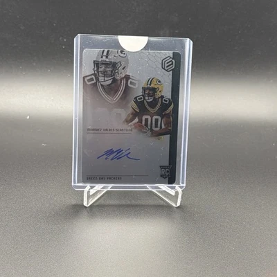 Marquez Valdes-Scantling 2018 Elements Metal Auto Autograph GB Packers /199 - Image 1 of 2
