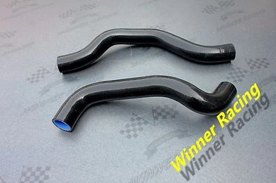 silicone radiator hose fit TOYOTA CELICA  ST180/ST181/ST182/ST183/ST184 black - Image 1 of 2