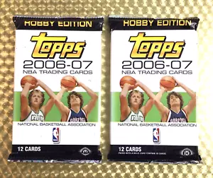 2006-07 TOPPS NBA Basketball Sealed Hobby Edition Packs / 2 Packs - Picture 1 of 4