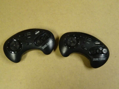 SEGA MEGA DRIVE CONTROLLER / ACCLAIM WIRELESS DUAL TURBO GAME PAD - TESTED! - Image 1 of 2