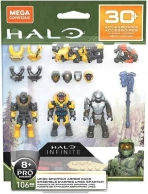 Mega Construx Halo Infinite , Unsc Spartan Armor pack GRN07. MEGA BLOKS. - Image 1 of 4