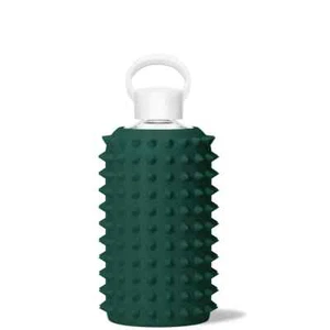 BKR Glass Water Bottle w/Silicone Sleeve in Spiked Everly Green Big 1L/32oz - Picture 1 of 1