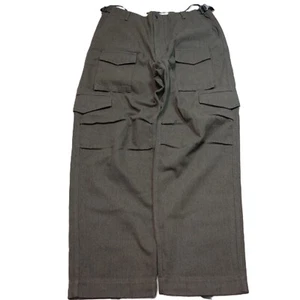 Eastlogue M65 Hose Large 36 x 31 oliv WOLLMISCHUNG Cargotaschen Militär neu mit Etikett $ 358 - Bild 1 von 23