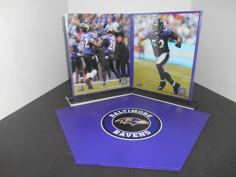 Baltimore Ravens Team NFL Sports Memorabilia Photo Display Cover