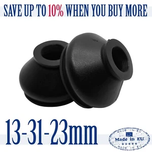 2 X UNIVERSAL Silicone 13 31 23 Tie Rod End and Ball Joint Dust Boots Cover - Picture 1 of 4