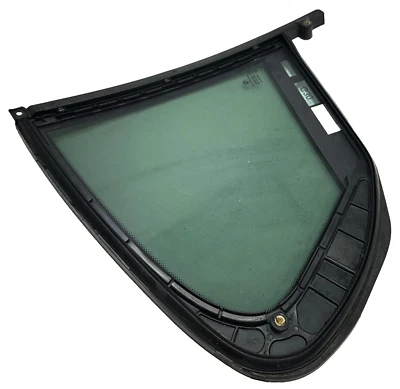 540i BMW G30 Cuarto trasero izquierdo puerta lateral del conductor ventana vidrio fijo OEM 2017-2023 Foto 1 de 3