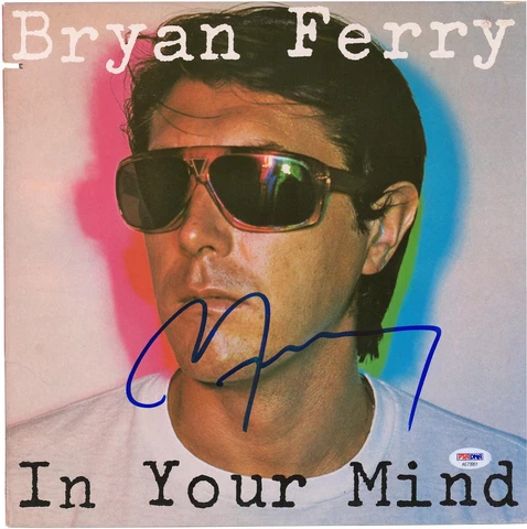 Bryan Ferry Autographed In Your Mind Album PSA Fanatics Authentic Certified Cover