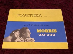 Folleto Morris Oxford Serie V 1959 - edición original del Reino Unido #59-73 - Imagen 1 de 1