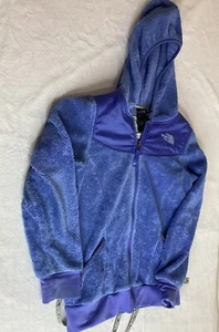 Girls NORTH FACE Fleece Sweater M Lavender Girls Sz M (10-12)  Fleece Jacket - Picture 1 of 13