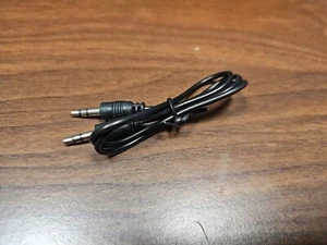 Cavo 0,5m audio JACK 3,5mm Aux maschio stereo per auto iPhone iPod iPad mp3 50cm - Picture 1 of 2