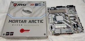 MSI B250M MORTAR ARCTIC Gaming Intel LGA 1151 DDR4 HDMI Micro-ATX Motherboard - Bild 1 von 6