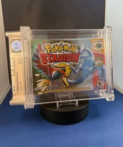 2001 Nintendo 64 Pokemon Stadium 2 - New & Factory Sealed WATA 9.4 A++! - Picture 1 of 5
