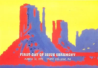 USPS First Day of Issue Ceremony Program #2902 #2905 U635 U636 SCOPEX 1995 - Image 1 of 3