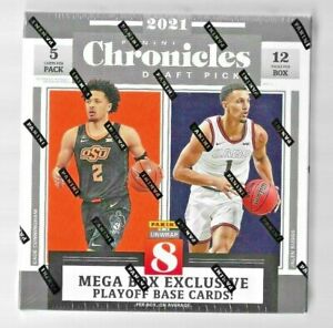 2021 Panini Chronicles Draft Picks WITH 8 Mega Box EXCLUSIVE PLAYOFF BASE CARDS