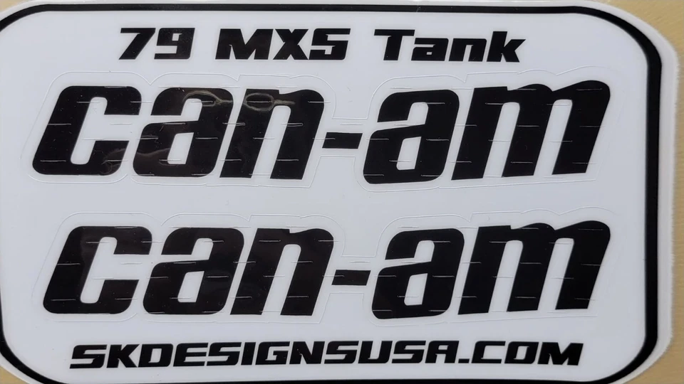 78 79 1978 1979 Can Am MX4 MX5 MX6 квалификатор бак наклейки графика - Изображение 1 из 1