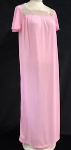 Camisón vintage Penneys GAYMODE lencería rosa nailon talla M (RF912) - Imagen 1 de 7