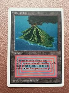 Volcanic island Unlimited MTG Magic the gathering - Picture 1 of 10