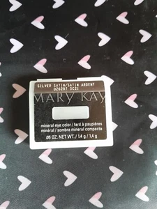 Mary Kay Mineral Eye Color Silver Satin - New - Picture 1 of 3