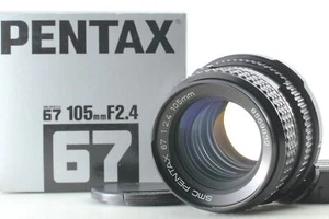 【Top MINT in Box】 Late Pentax 67 SMC P 105mm f/2.4 Lens for 6x7 67 II From JAPAN - Picture 1 of 14