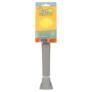 Dish Wand, Soap Dispensing Dish Brush, Texture Changing Sponge, Dish Scrub Brush - Picture 1 of 6