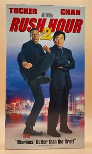 Rush Hour 2 VHS 2001 Jackie Chan Chris Tucker **Buy 2 Get 1 Free** - Imagen 1 de 3