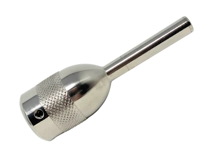 Tat2Tec Edelstahlgriff "Glocke" 25mm TattooPartner Edelstahl Griff INKgrafiX® DE