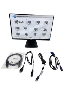 HP Elite Display E201 20" LED Backlit Monitor w/ Stand, VGA Cable - Picture 1 of 6